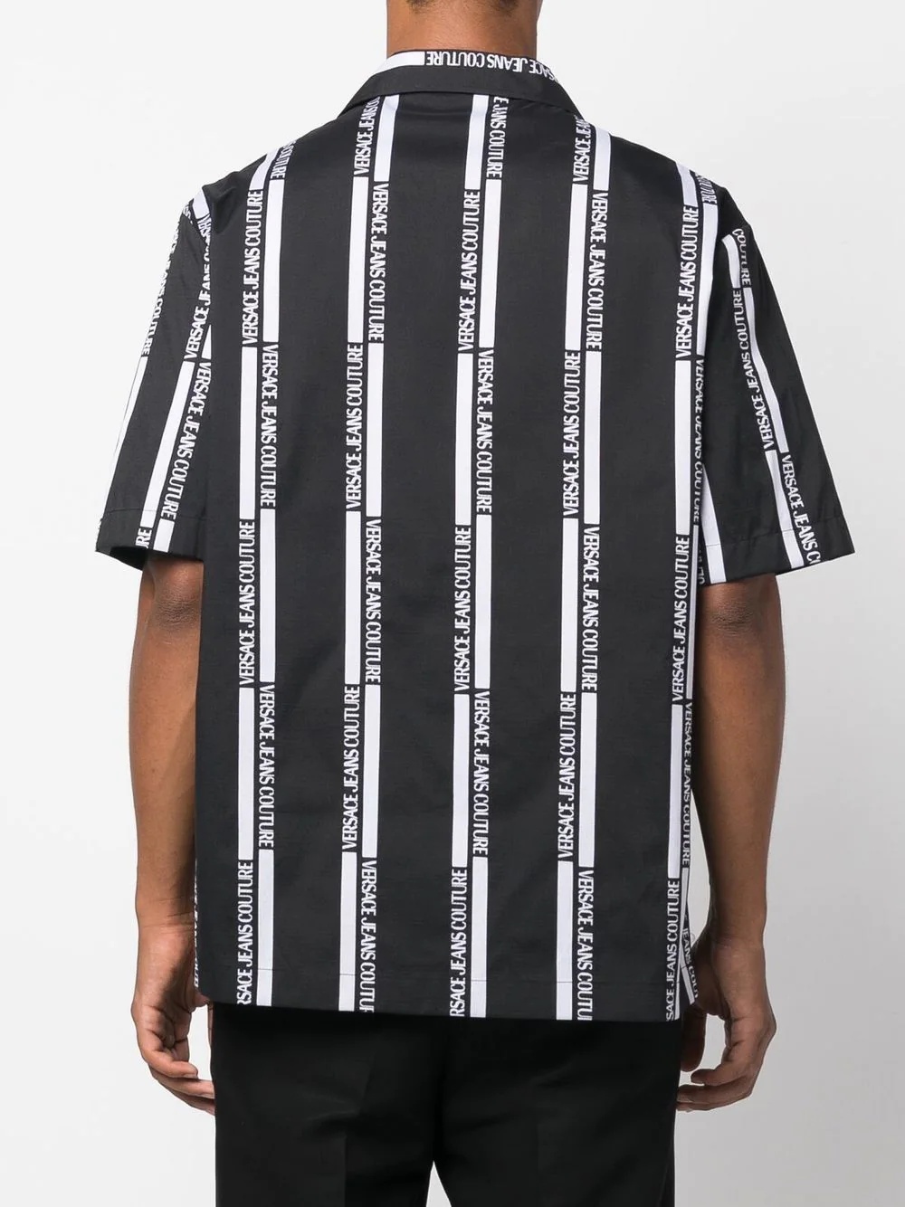 logo-print short-sleeved shirt - 4