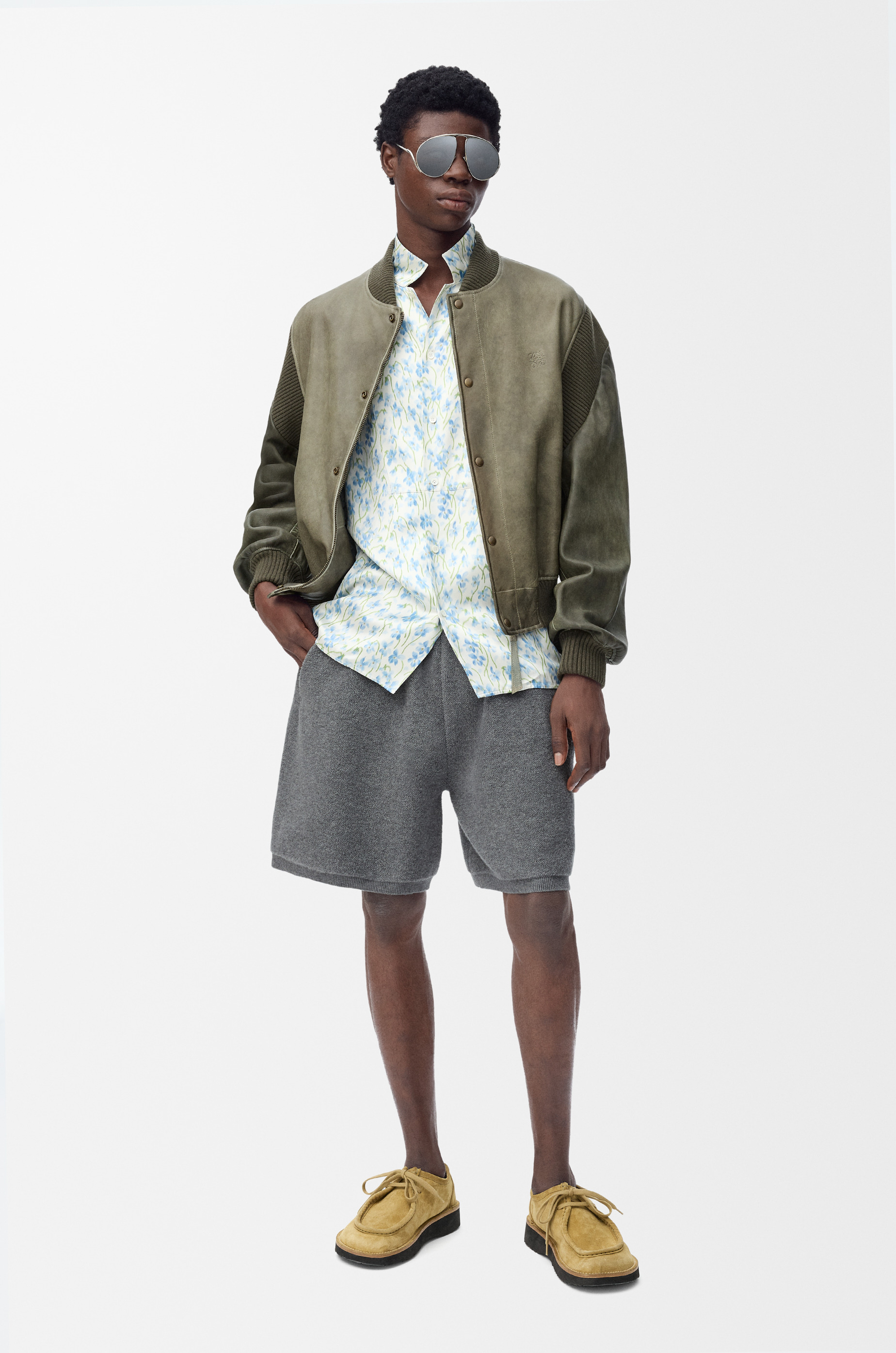 Bomber jacket in nappa lambskin - 2