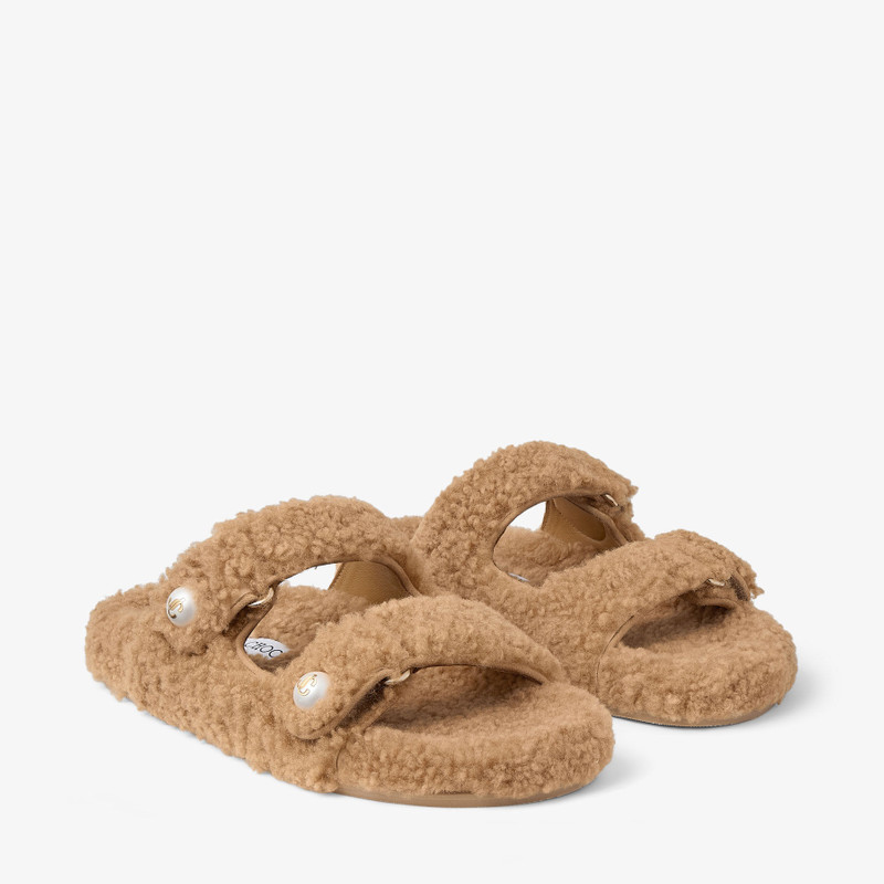 JIMMY CHOO Fayence Sandal
Rattan Curly Shearling Sandals outlook