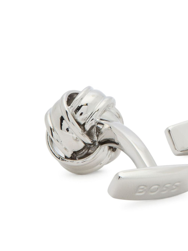 BOSS knotted cufflinks outlook