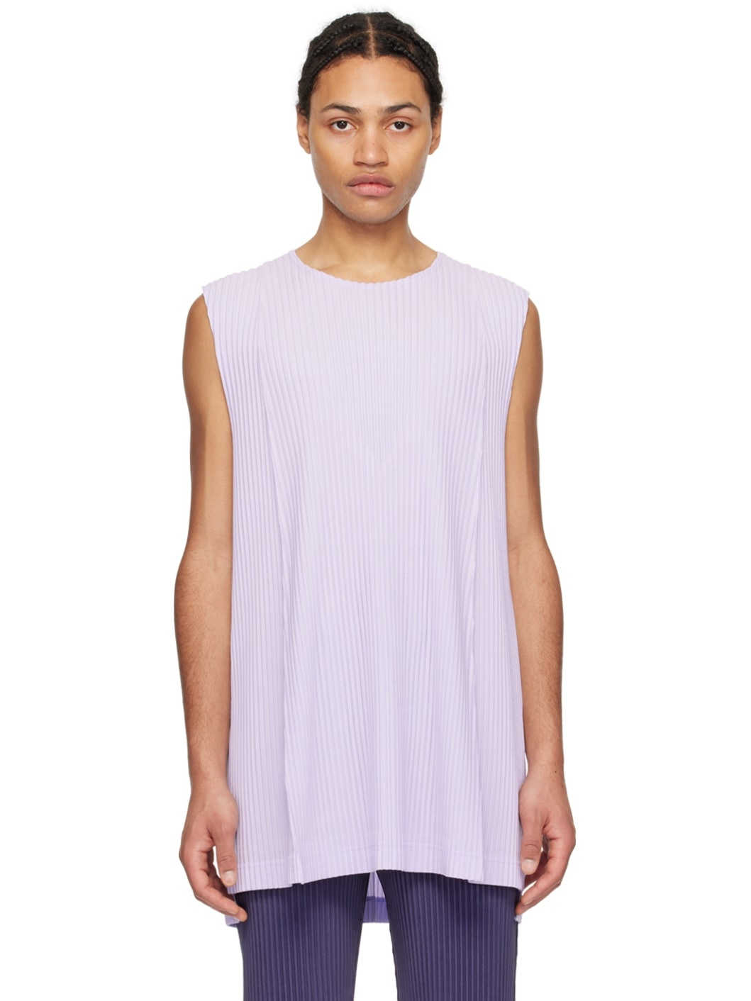 Purple Monthly Color February Tank Top - 1