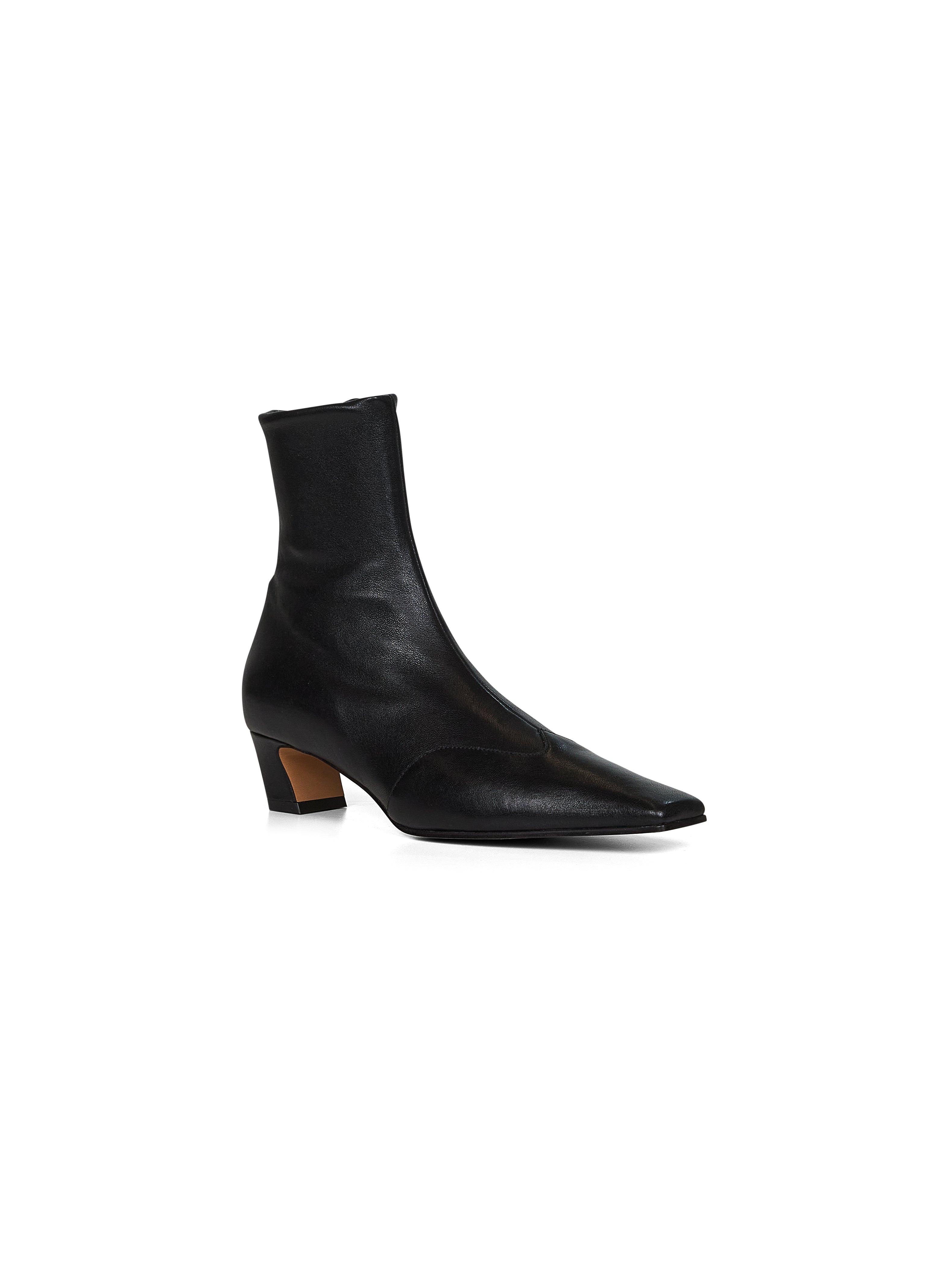 Black nappa Nevada Stretch Low ankle boots - 2