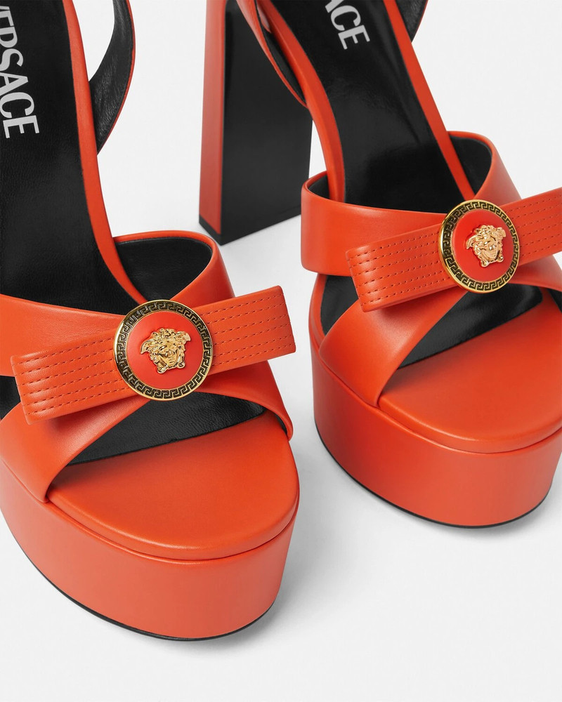 Gianni Ribbon Sandals 140 mm 5