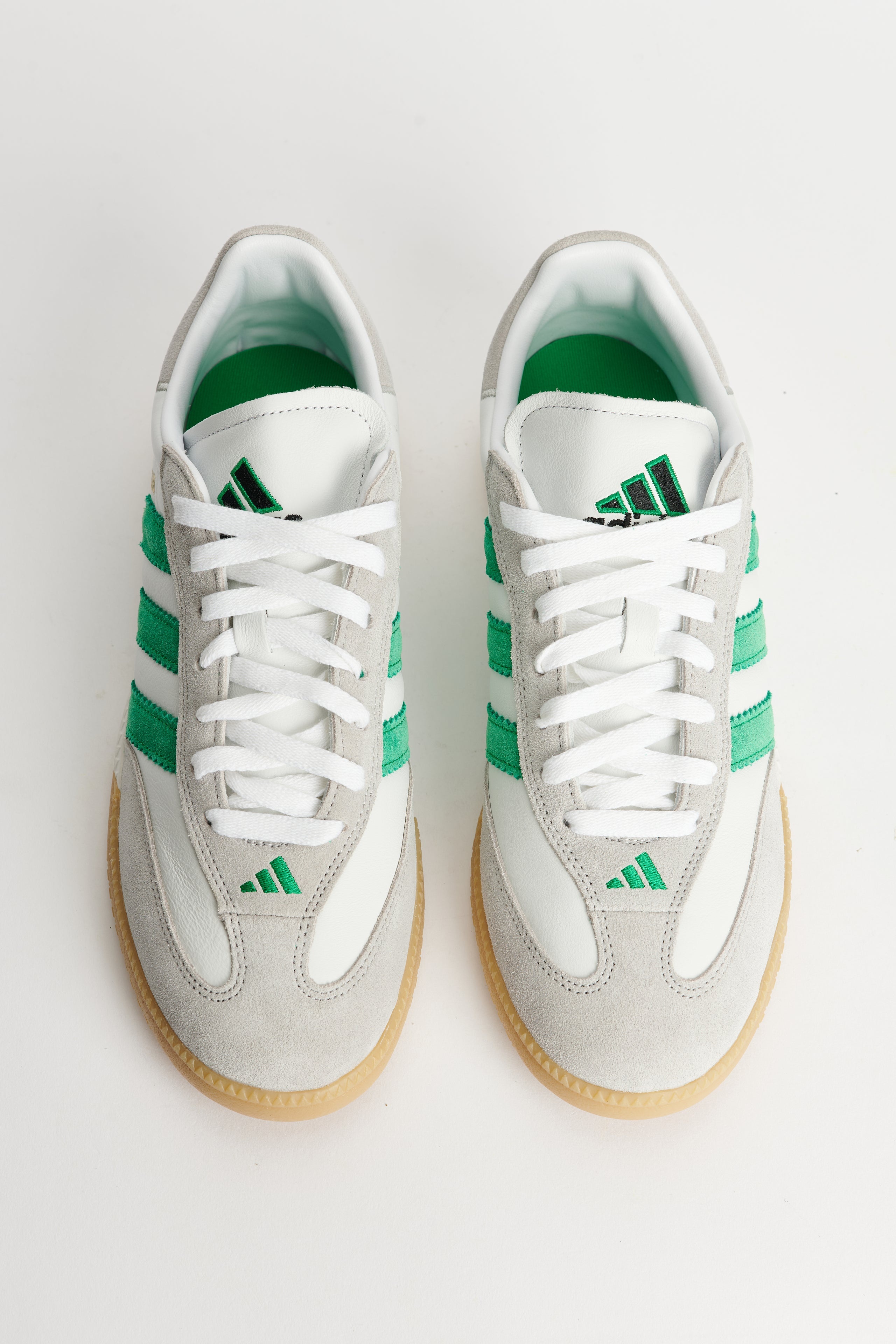 ADIDAS ORIGINALS SAMBA MN FTWR WHITE / GREEN - 5