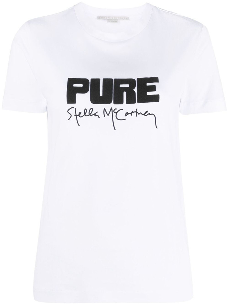logo-print cotton T-shirt 1
