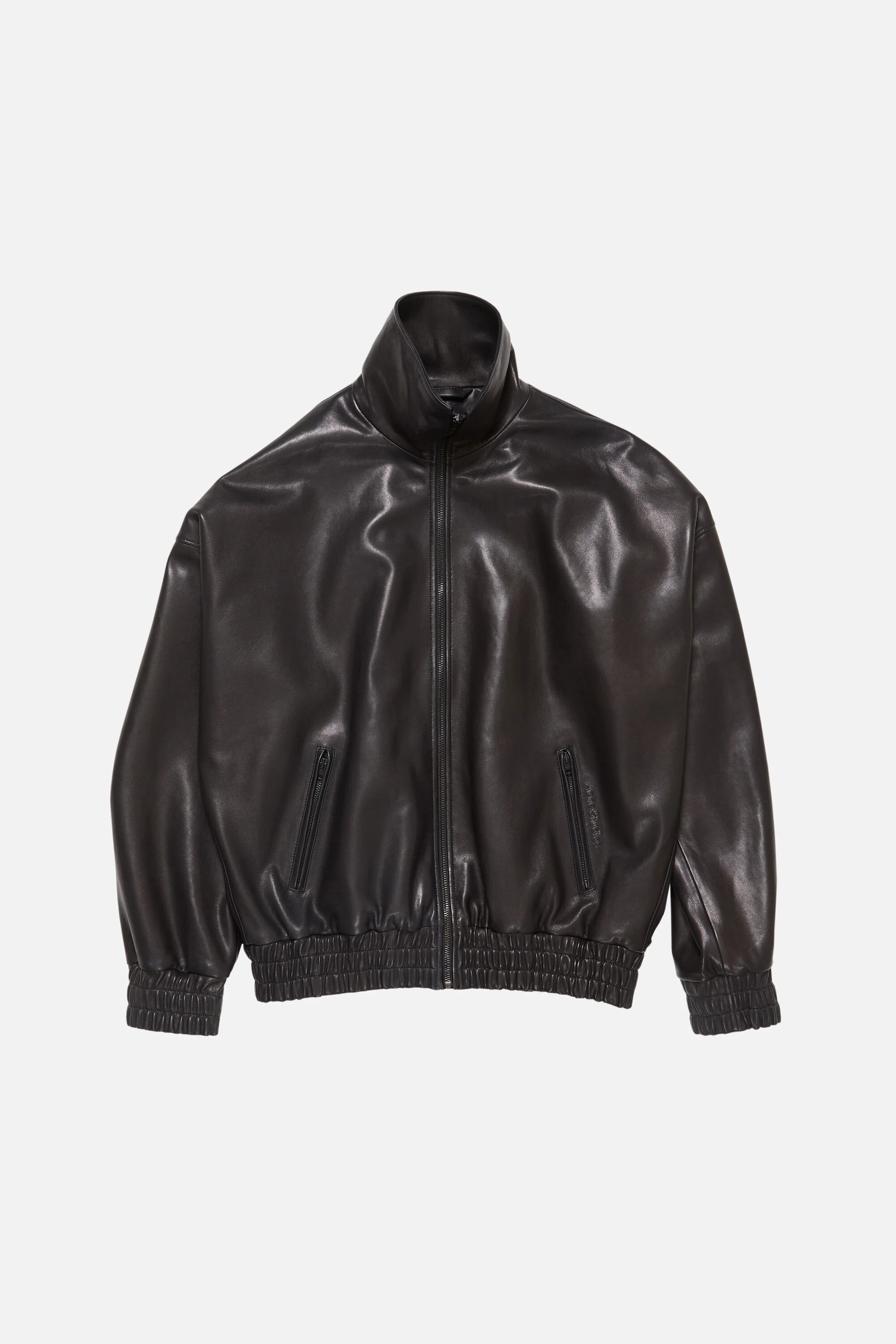 Leather jacket - Black - 1