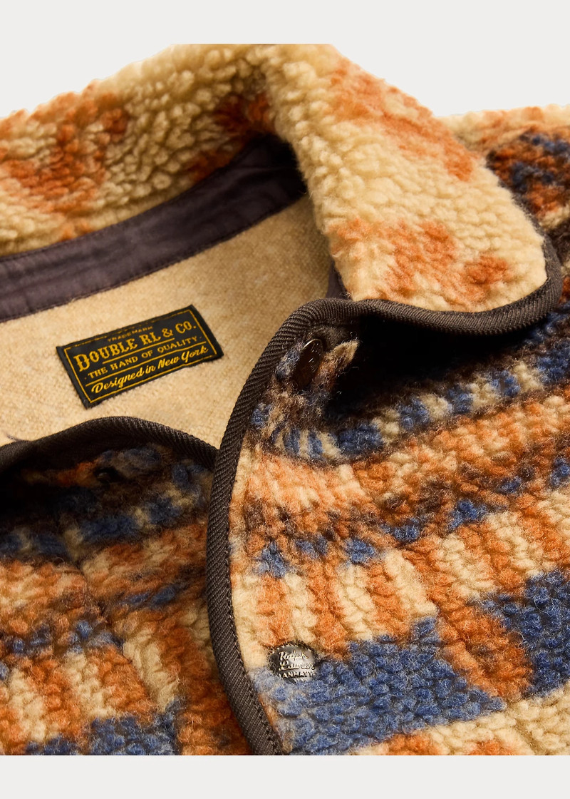 Wool-Blend Pile Fleece Jacket 3