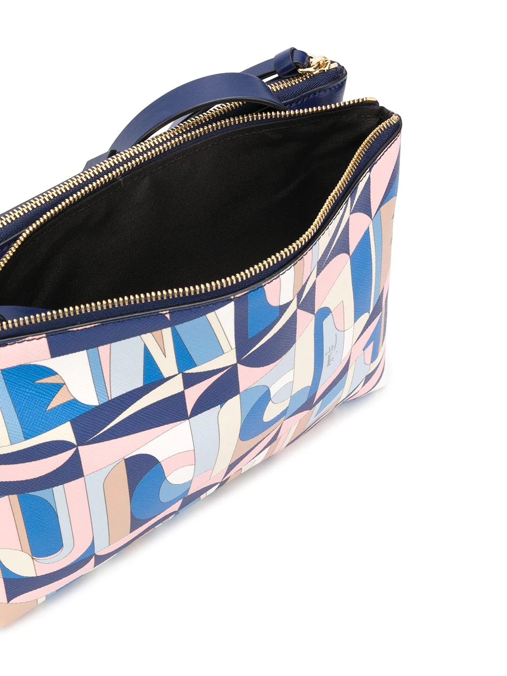 abstract print crossbody bag - 5