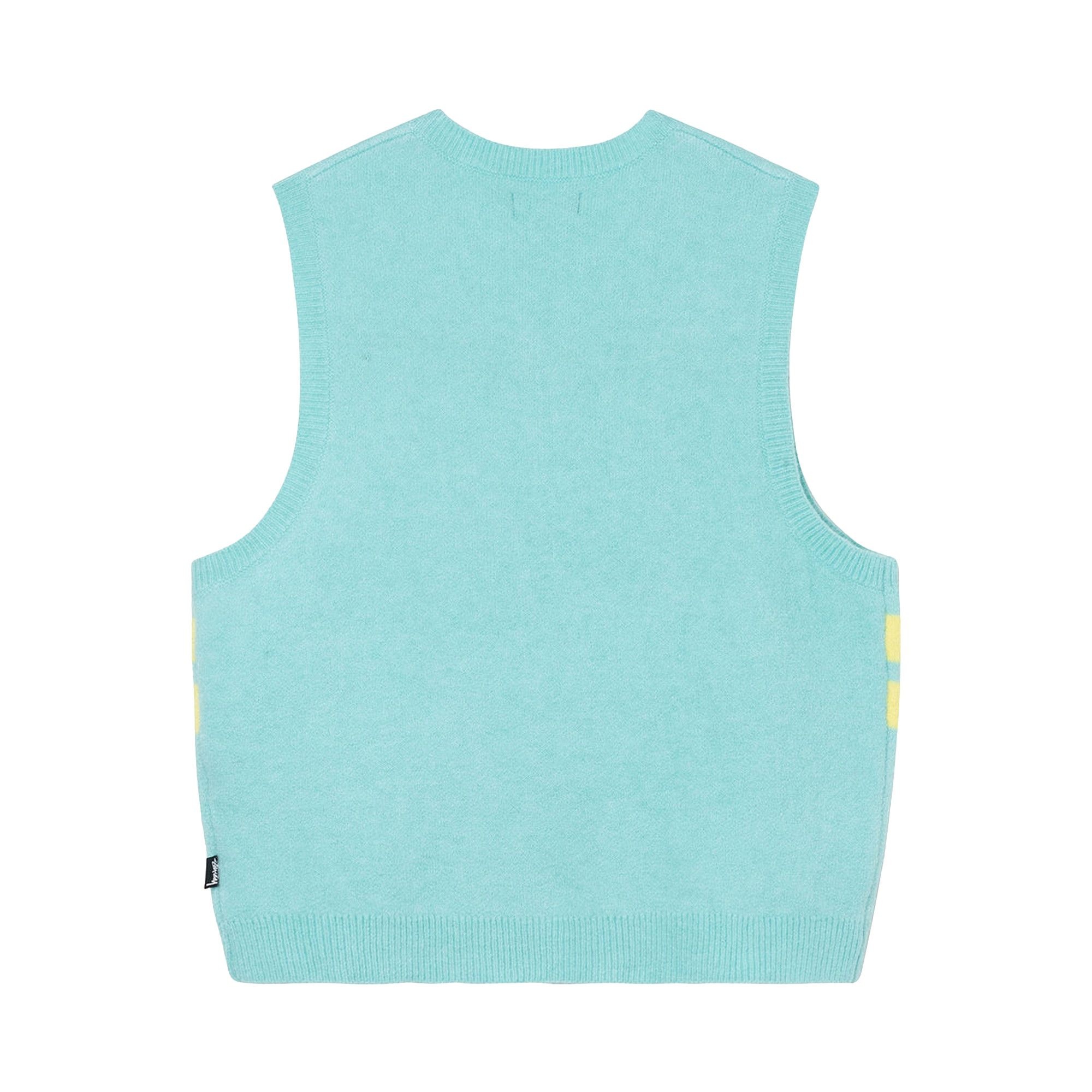 Stussy Brushed Mohair Vest 'Seafoam' - 2