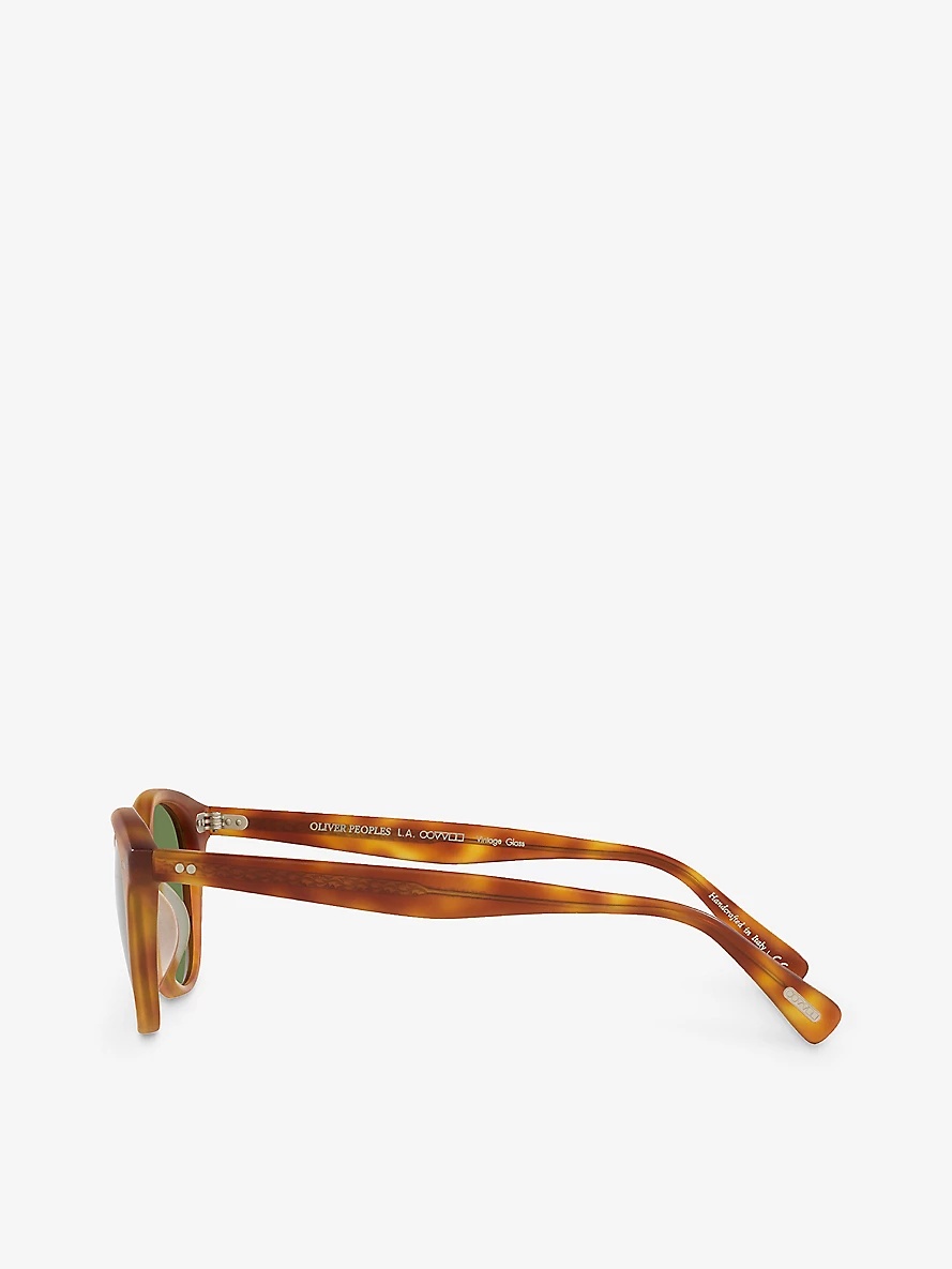 OV5454SU Desmon Sun round-frame tortoiseshell acetate sunglasses - 4