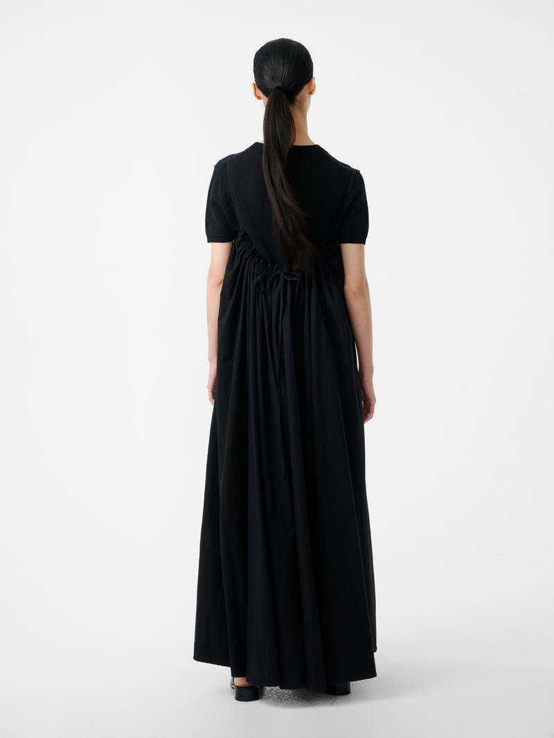 Black Danae Midi Dress 6