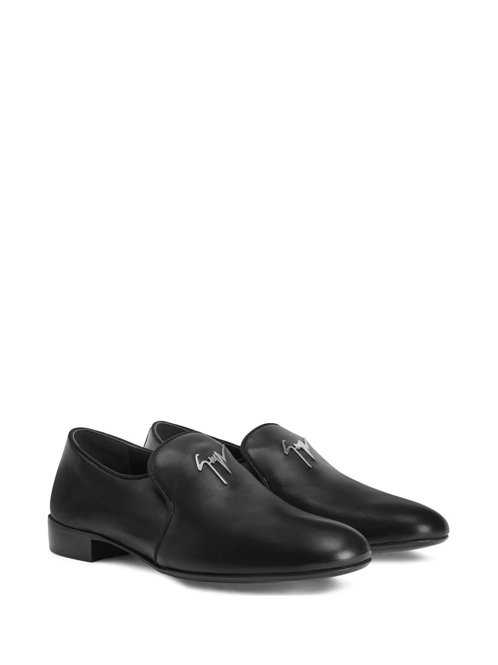 Fergus logo-lettering loafer - 2