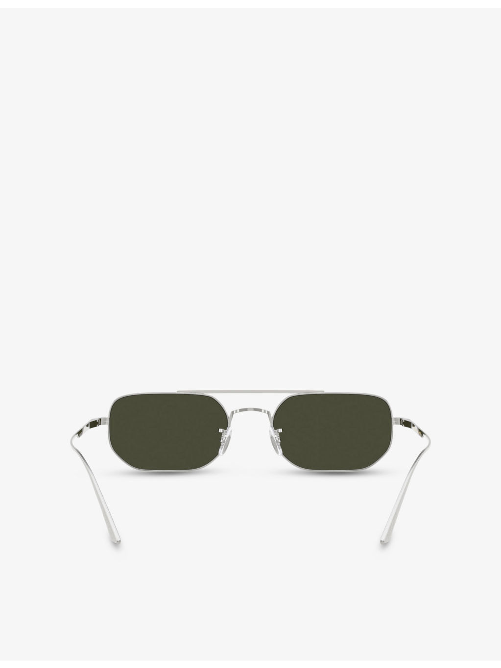 OV1351S 1989C Angular-Frame Steel Sunglasses - 3