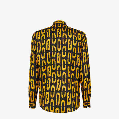 FENDI Multicolor silk shirt outlook