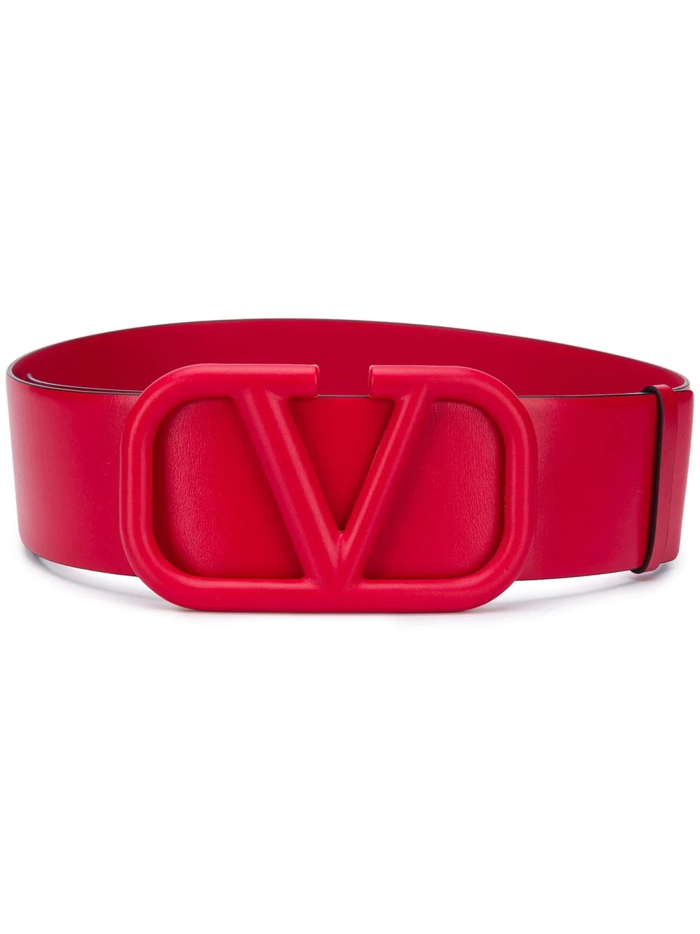 VLOGO leather belt  - 1