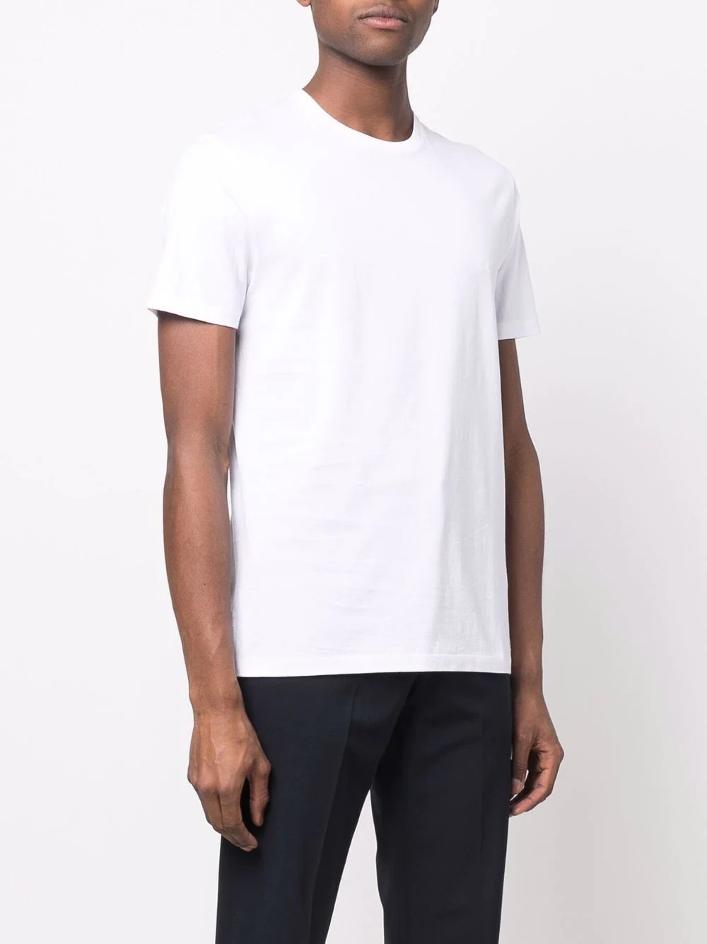 embroidered logo T-shirt - 3