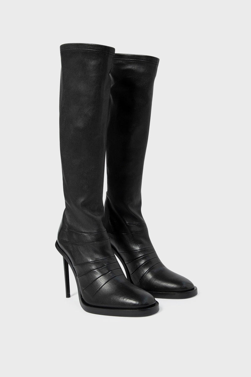 Uta leather knee-high boots