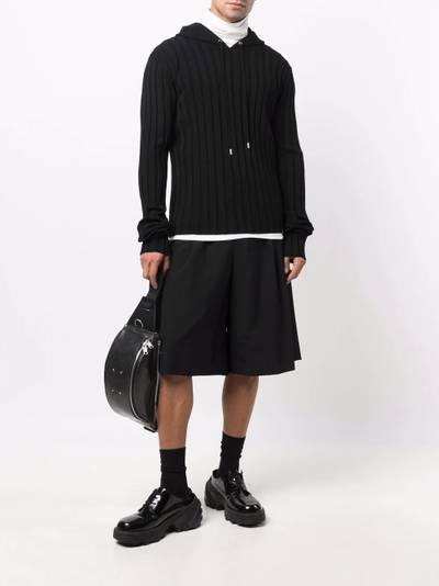 1017 ALYX 9SM ribbed-knit hoodie outlook