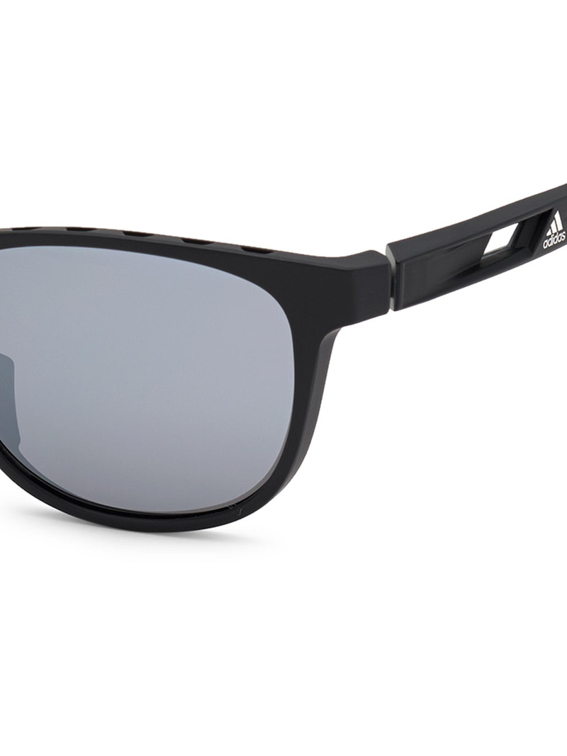 Men's 55MM Square Injected Sunglasses - Black 3