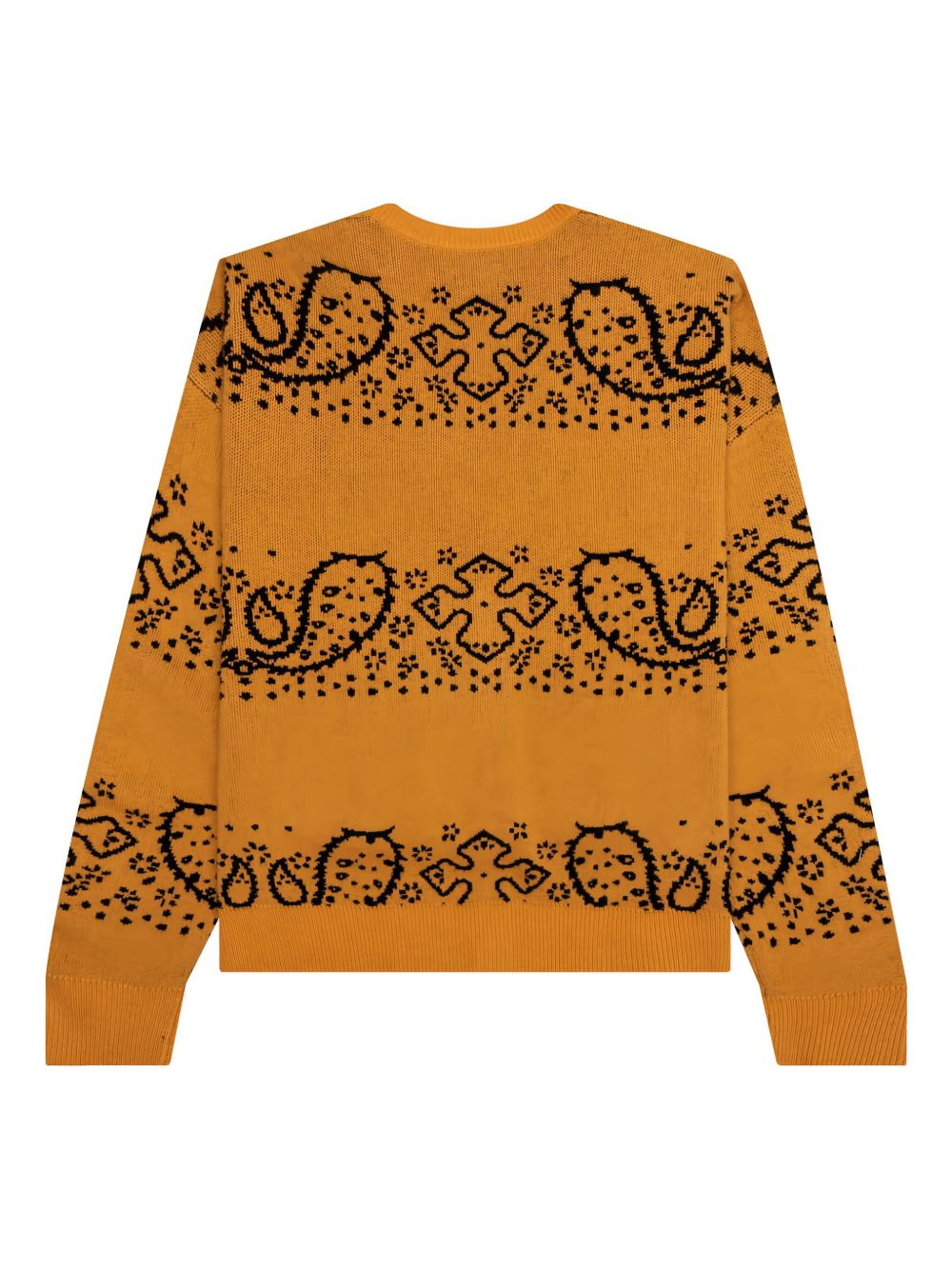 Bandana V-neck knit cardigan - 2