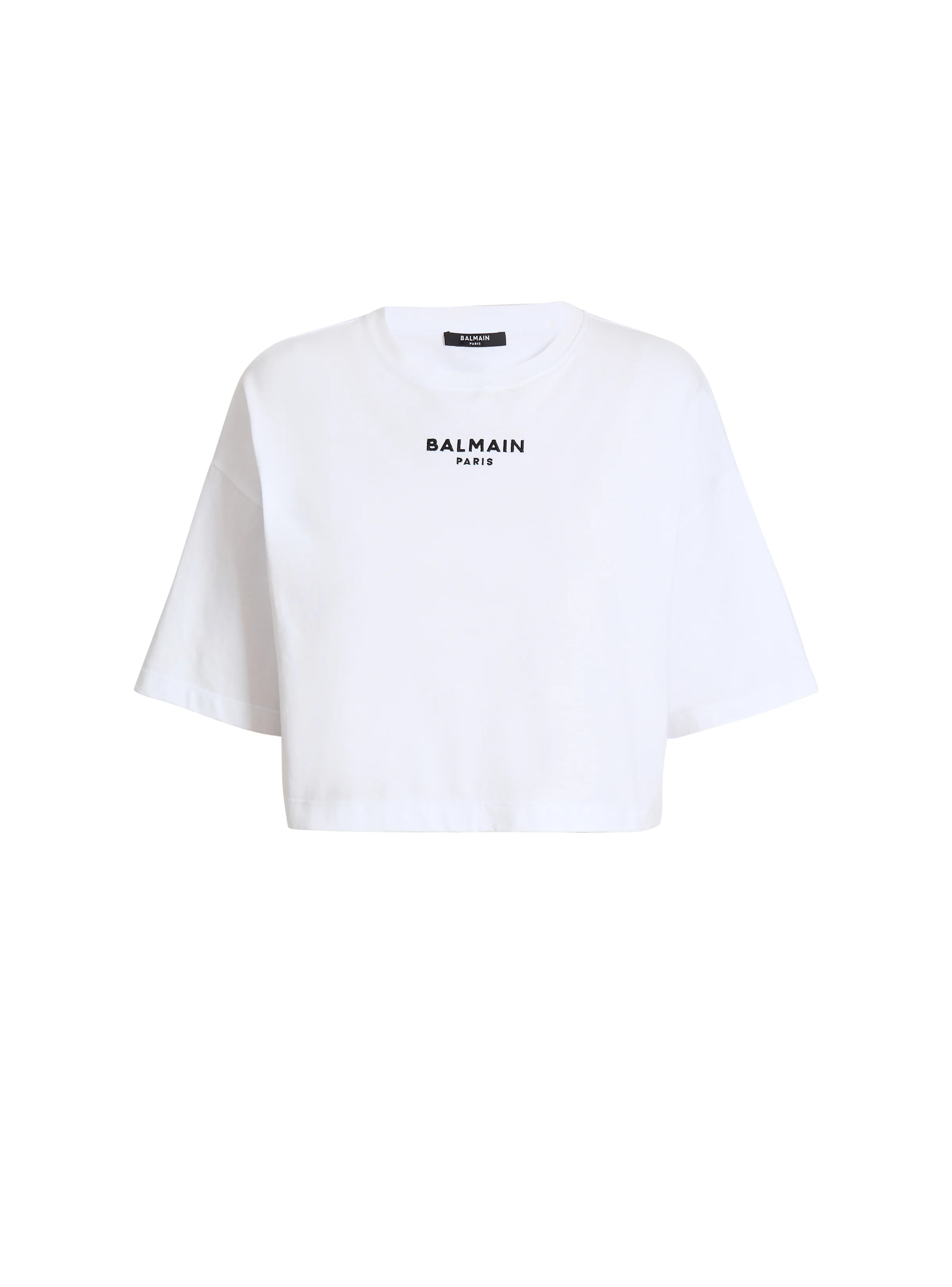 Embroidered Balmain Paris T-shirt - 1