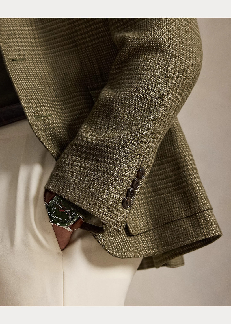 The RL67 Plaid Summer Tweed Jacket 6