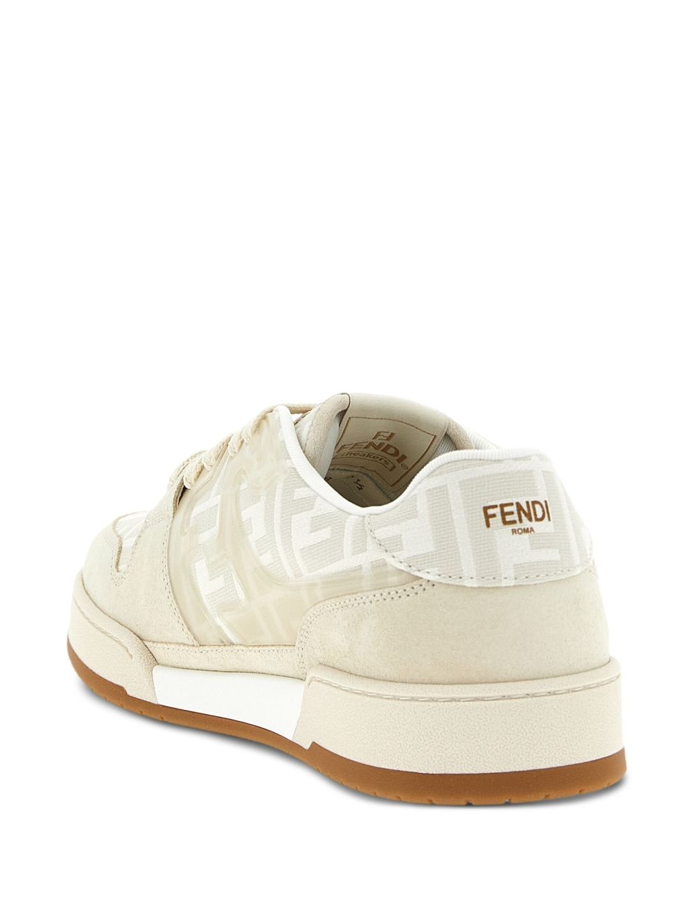 Fendi Match FF-jacquard low-top sneakers - 4