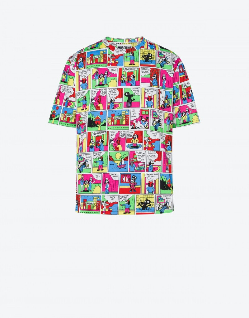 MOSCHINO COMICS JERSEY T-SHIRT 1