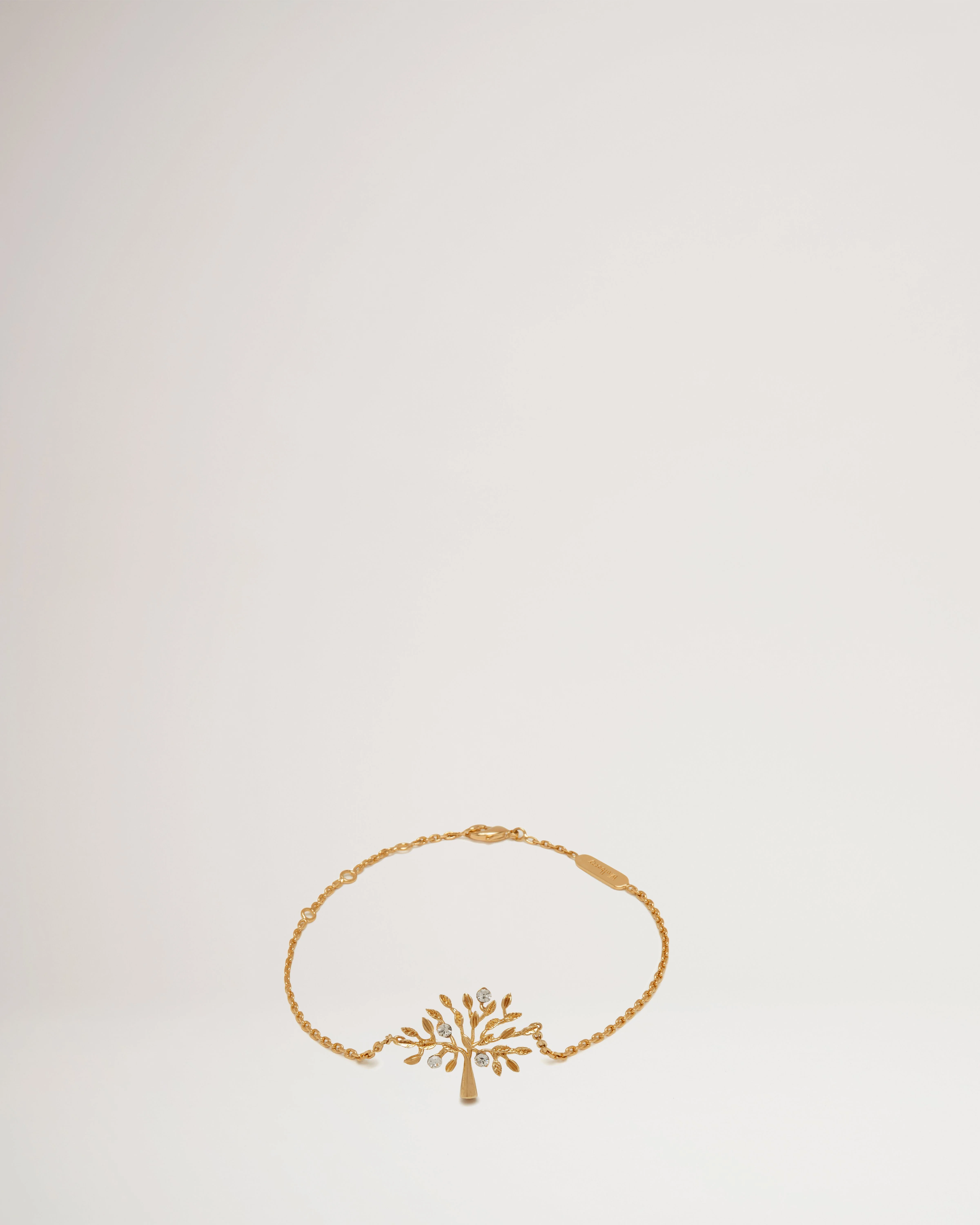 Mulberry Tree Bracelet
Brass Metal & Swarovski Crystal - 1