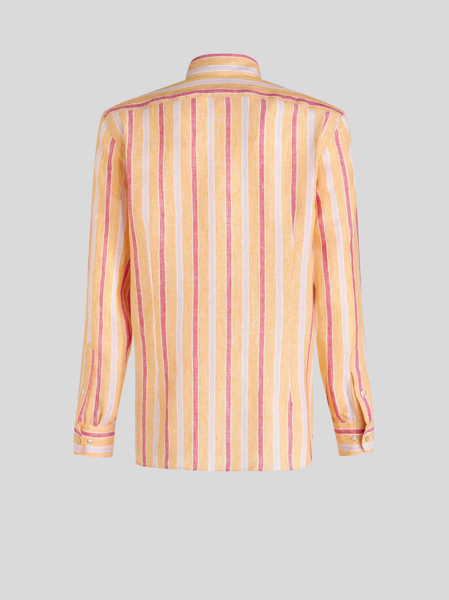 STRIPED SHIRT WITH LOGO - 5