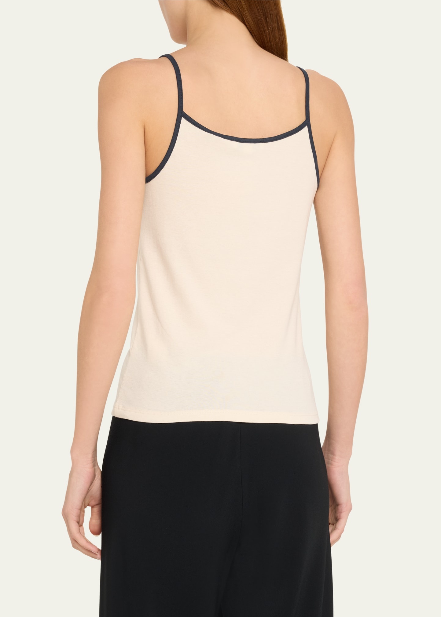 Tipped Pima Cotton Cami - 3