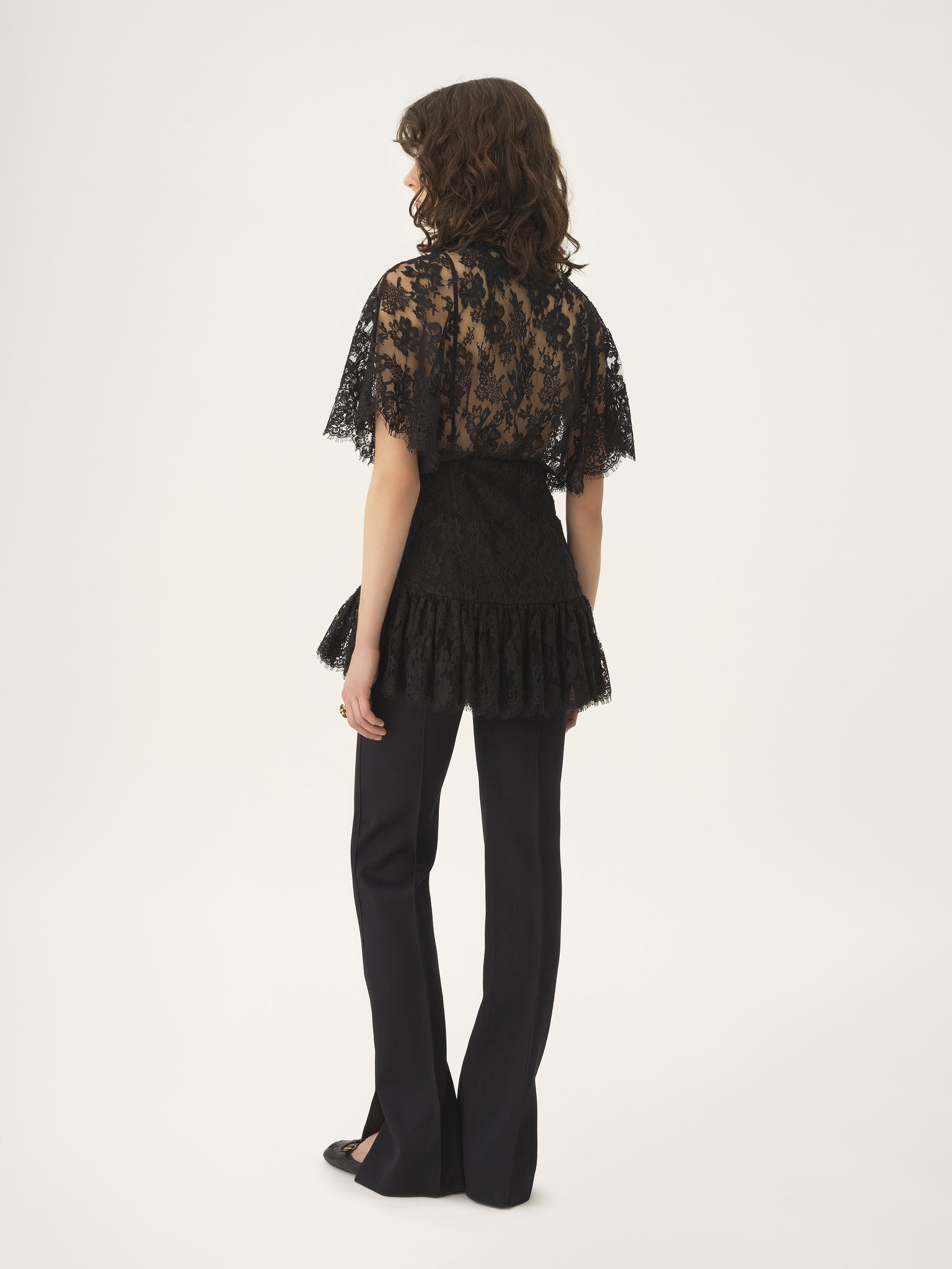 TAILORED PANTS IN SOFT CAVALRY COTTON - 5