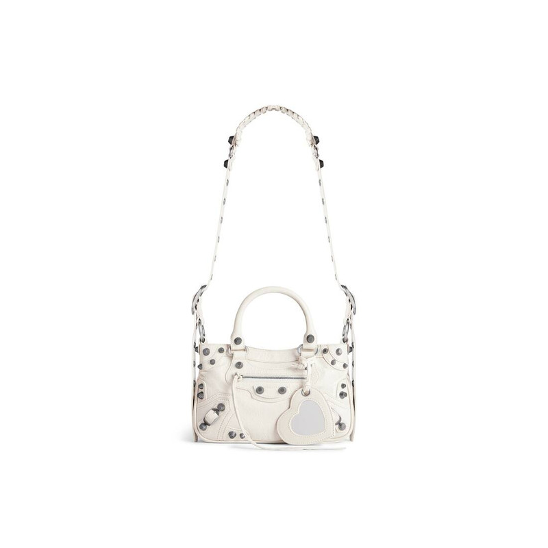 Women's Neo Cagole Small Tote Bag  in Off White 1