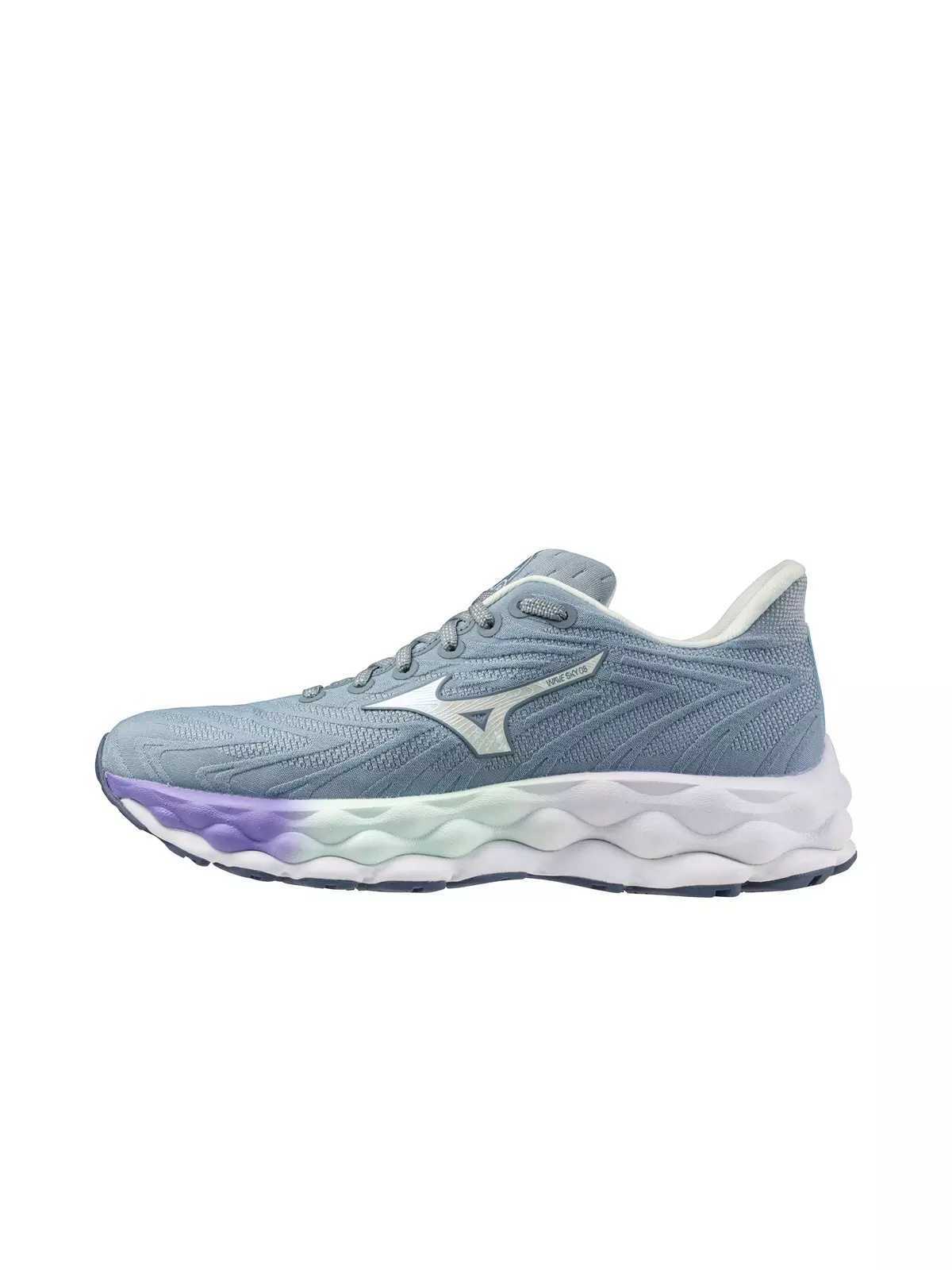Wave Sky 8 "Citadel/Hint of Mint" Women's Running Shoe - 2