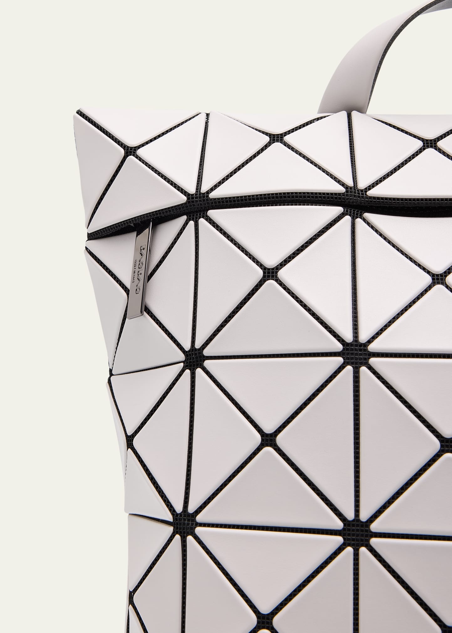 Flat Geometric Backpack - 5