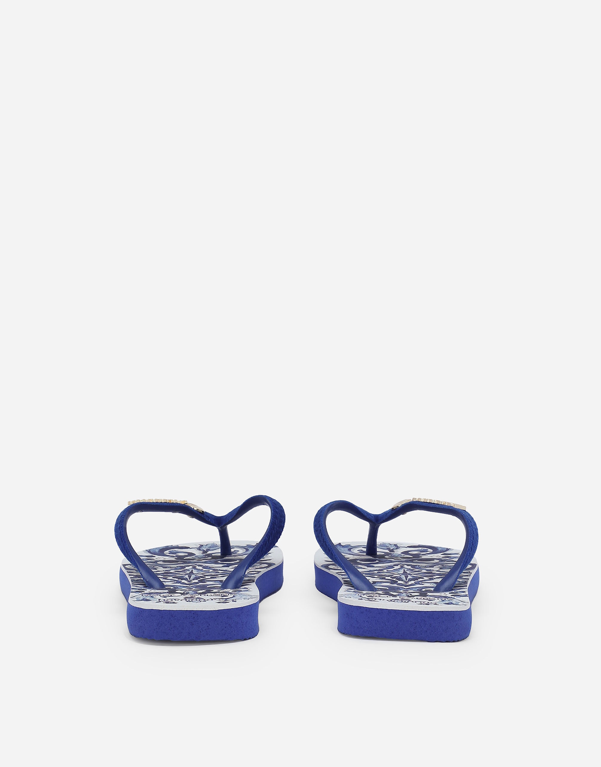 Dolce&Gabbana x Havaianas Blu Mediterraneo Flip-Flops - 3