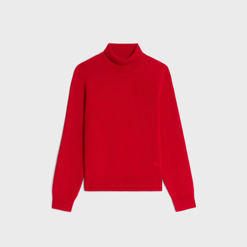 turtleneck sweater in Scottish cashmere 1