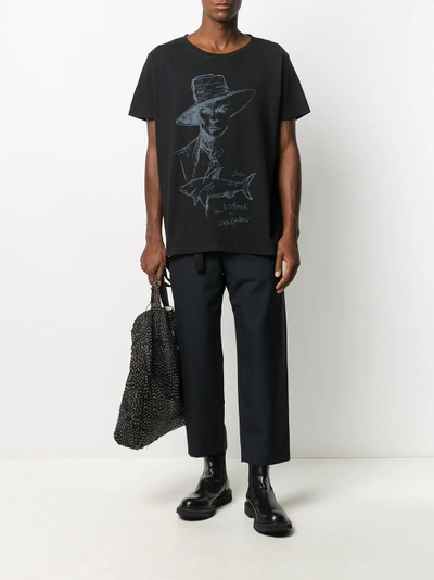 Greg Lauren graphic print T-shirt outlook