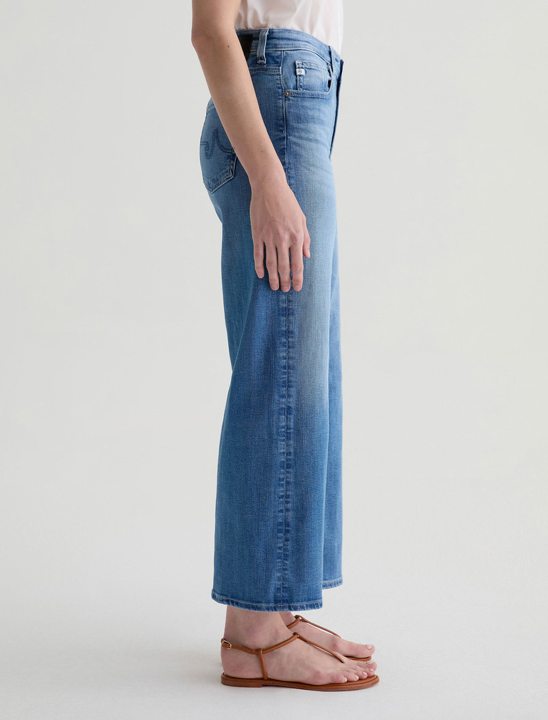 Saige Wide Leg Crop Jean 5
