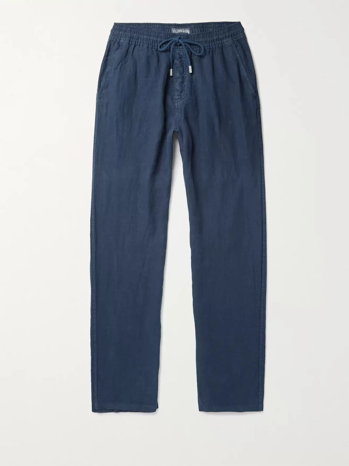 Pacha Wide-Leg Linen Drawstring Trousers - 1