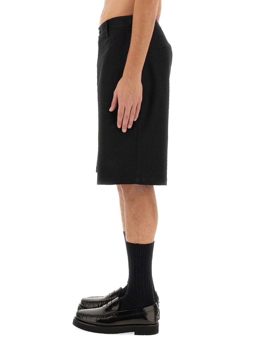 Moschino Men Bermuda With Logo - 5
