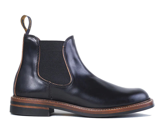 LK-027 Chelsea Boot Horween CXL Black - 4