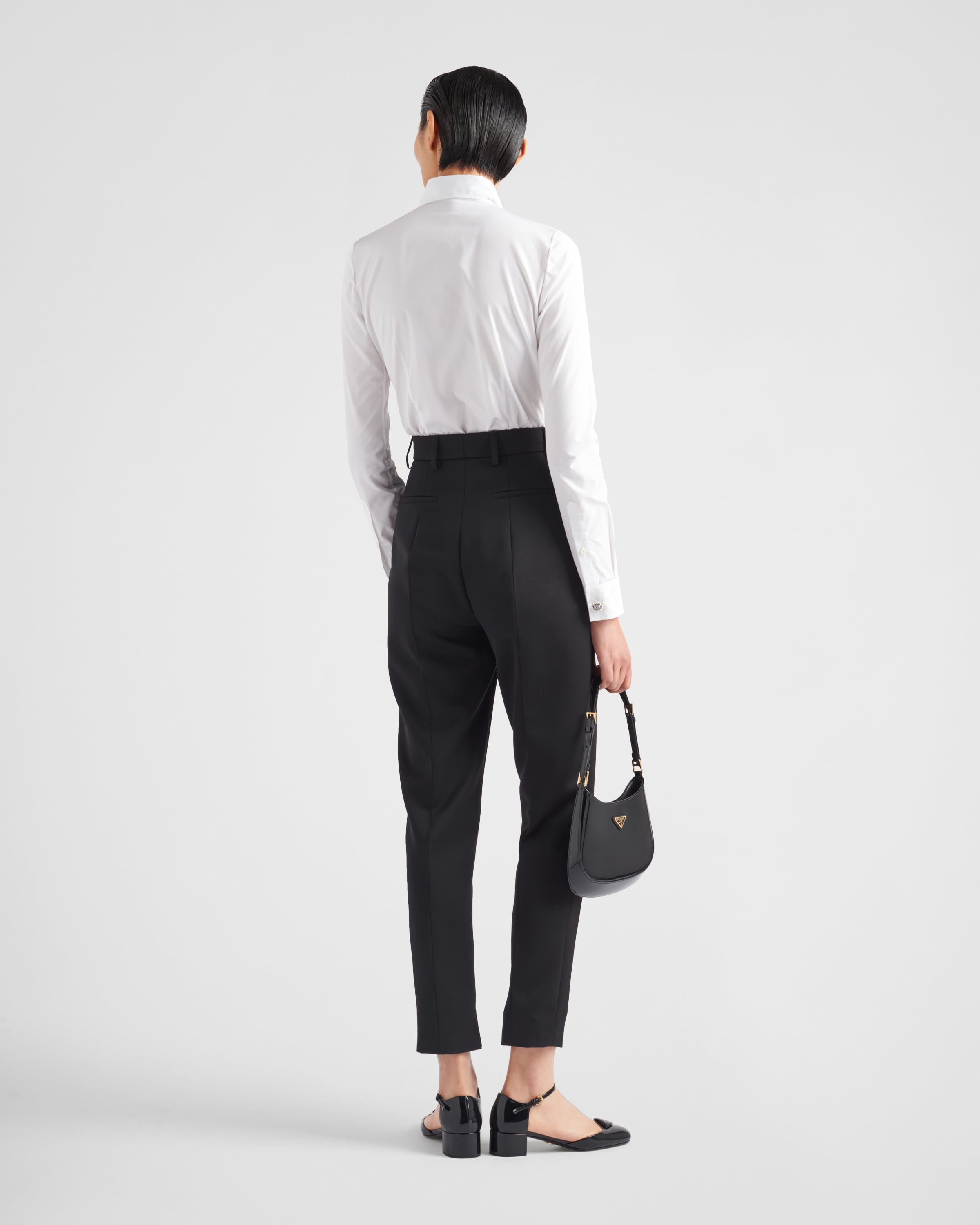 Poplin shirt with jewel buttons - 5