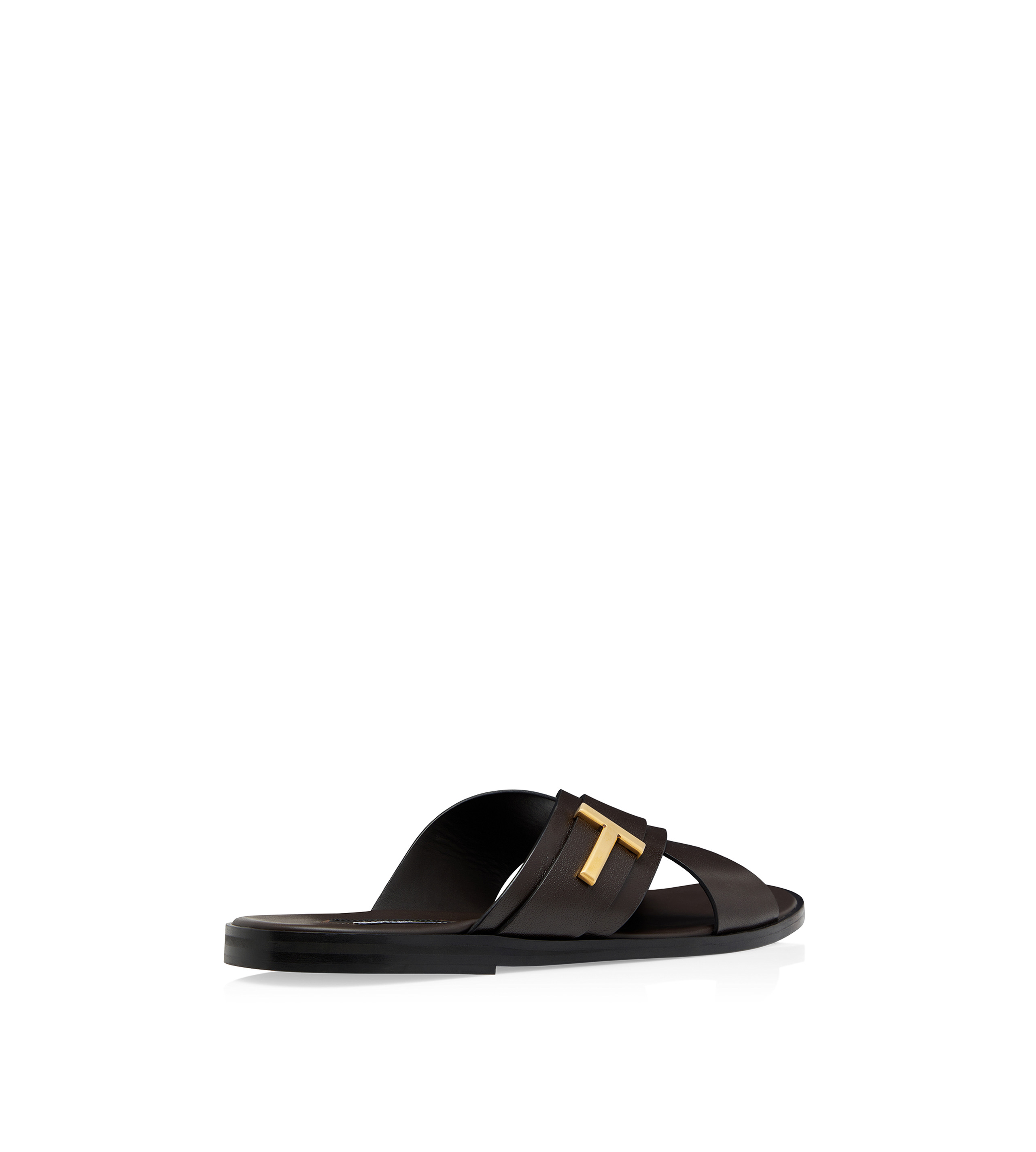 GRAIN LEATHER PRESTON SANDAL - 3