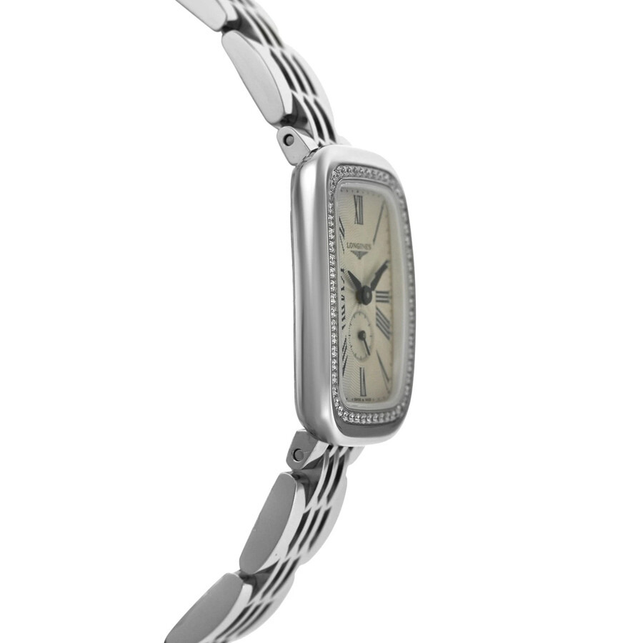 Pre-owned Longines Equestrian Diamond Silver Dial Ladies Watch L6.141.0.71.6 - 3