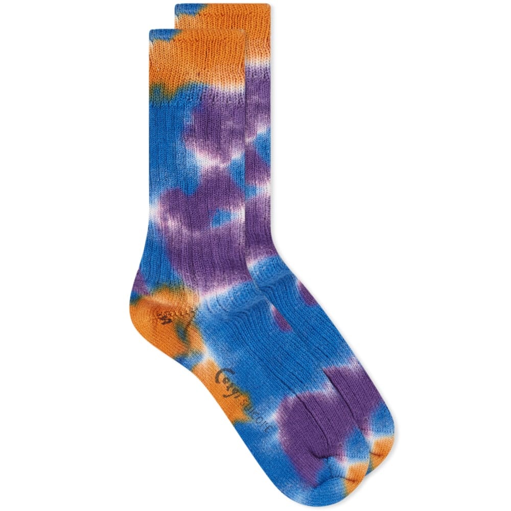 Suicoke x Corgi LUTEX Tie Dye Sock - 1