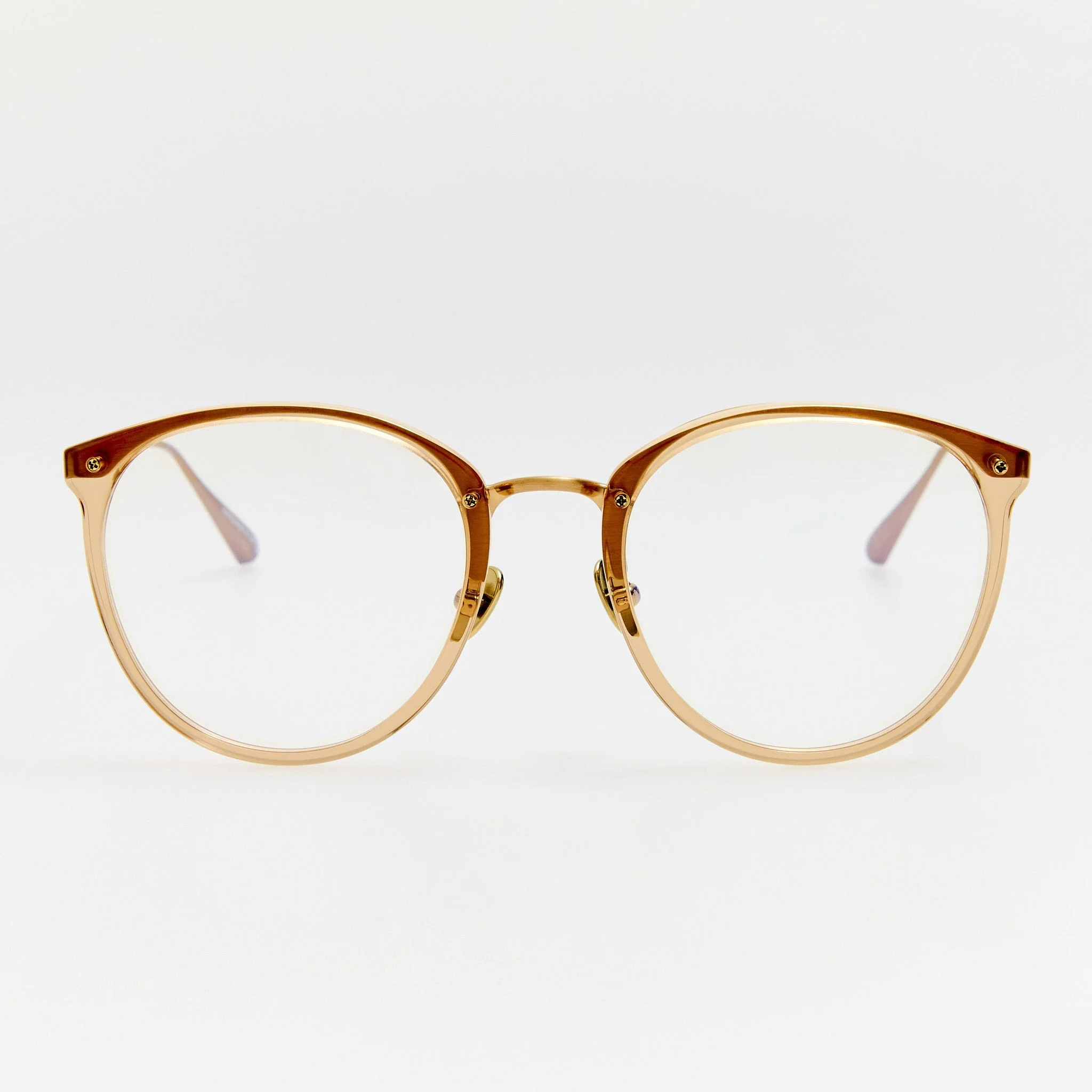 Calthorpe Optical in Matt Champagne and Honey - 1