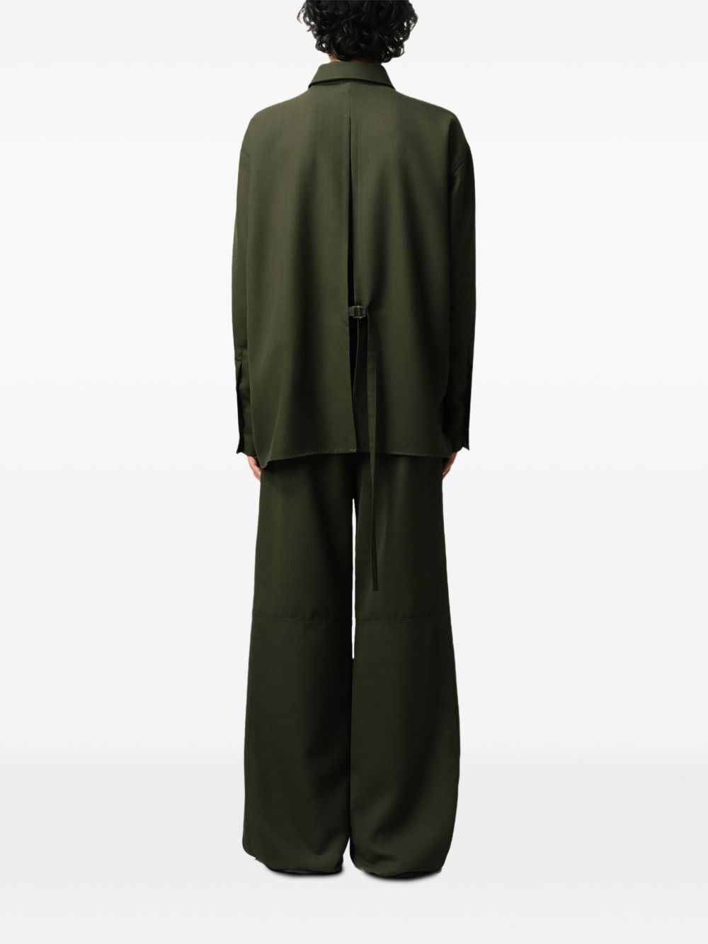 rear-slit shirt - 4