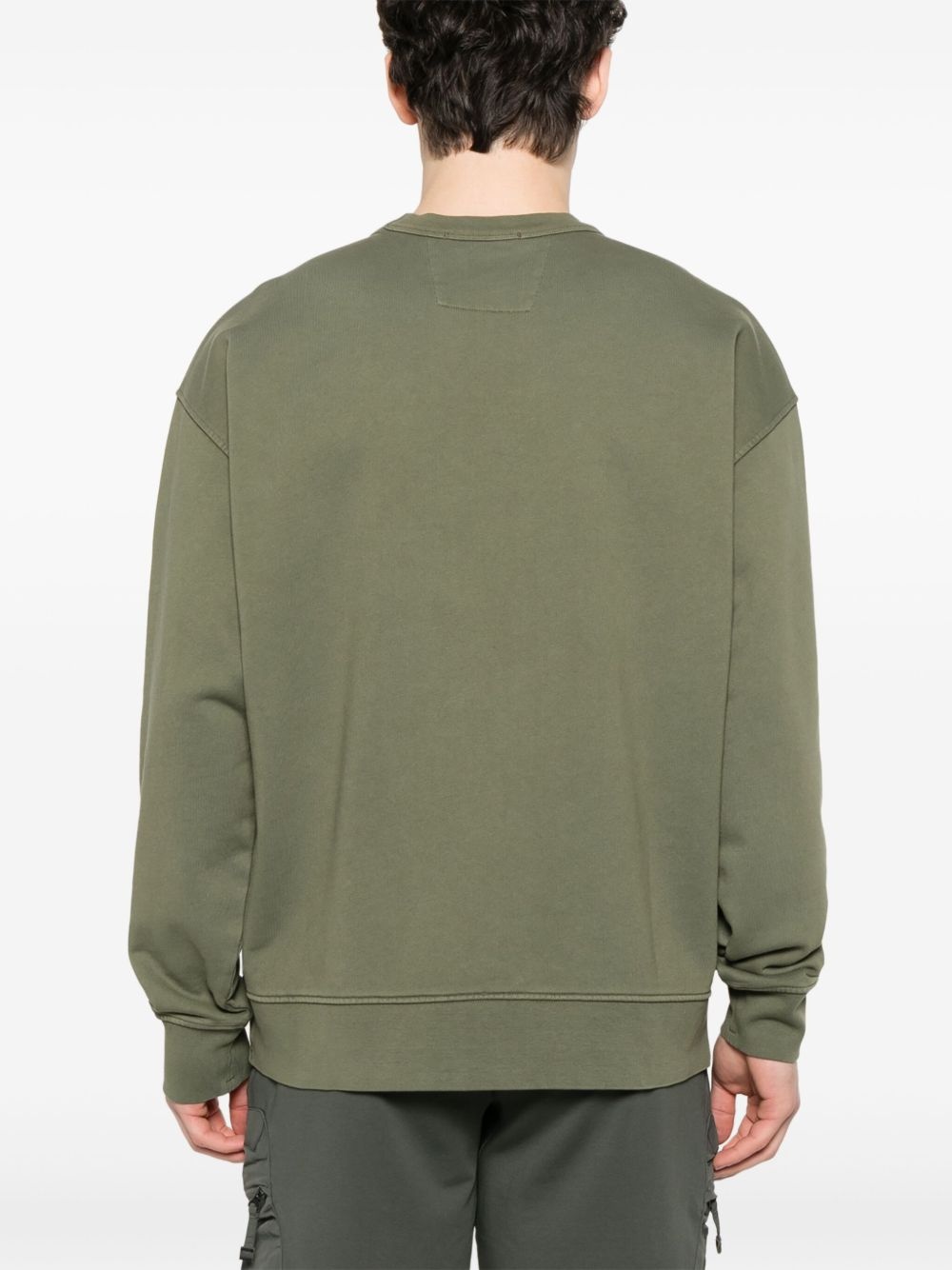 logo-embroidered sweatshirt - 4