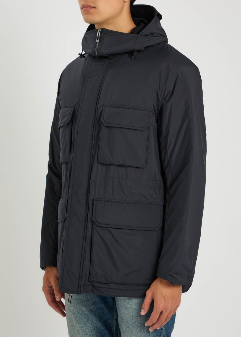 EMPORIO ARMANI Emporio Armani Travel Hooded Nylon Jacket outlook
